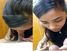 Desi Indian Babe Gives a Sensual Blowjob in Part 1